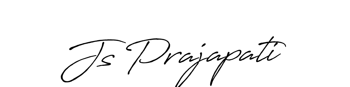 It looks lik you need a new signature style for name Js Prajapati. Design unique handwritten (Antro_Vectra_Bolder) signature with our free signature maker in just a few clicks. Js Prajapati signature style 7 images and pictures png