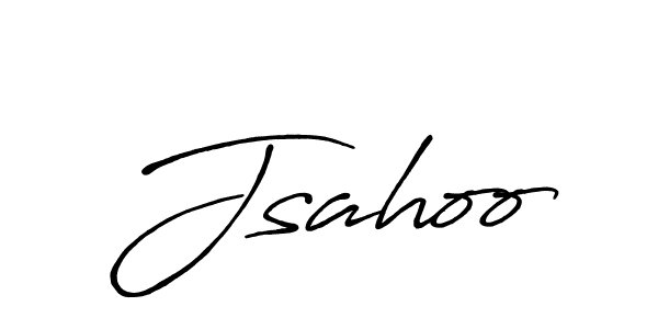 Design your own signature with our free online signature maker. With this signature software, you can create a handwritten (Antro_Vectra_Bolder) signature for name Jsahoo. Jsahoo signature style 7 images and pictures png