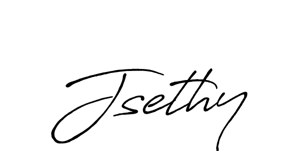 How to make Jsethy signature? Antro_Vectra_Bolder is a professional autograph style. Create handwritten signature for Jsethy name. Jsethy signature style 7 images and pictures png