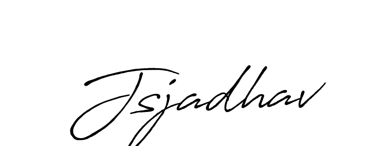 Similarly Antro_Vectra_Bolder is the best handwritten signature design. Signature creator online .You can use it as an online autograph creator for name Jsjadhav. Jsjadhav signature style 7 images and pictures png