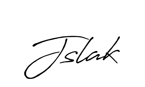 It looks lik you need a new signature style for name Jslak. Design unique handwritten (Antro_Vectra_Bolder) signature with our free signature maker in just a few clicks. Jslak signature style 7 images and pictures png