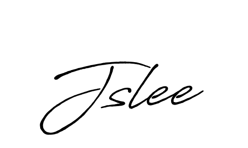 Use a signature maker to create a handwritten signature online. With this signature software, you can design (Antro_Vectra_Bolder) your own signature for name Jslee. Jslee signature style 7 images and pictures png