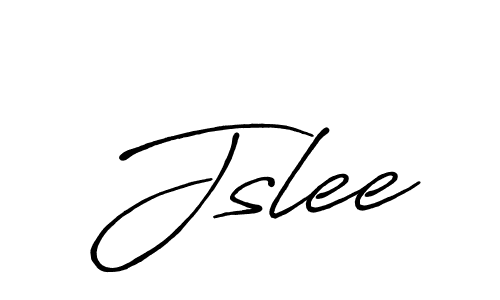 Use a signature maker to create a handwritten signature online. With this signature software, you can design (Antro_Vectra_Bolder) your own signature for name Jslee. Jslee signature style 7 images and pictures png