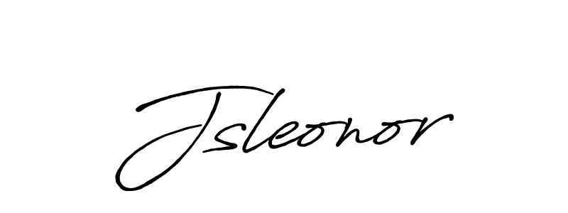 Use a signature maker to create a handwritten signature online. With this signature software, you can design (Antro_Vectra_Bolder) your own signature for name Jsleonor. Jsleonor signature style 7 images and pictures png