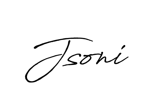 Make a beautiful signature design for name Jsoni. Use this online signature maker to create a handwritten signature for free. Jsoni signature style 7 images and pictures png