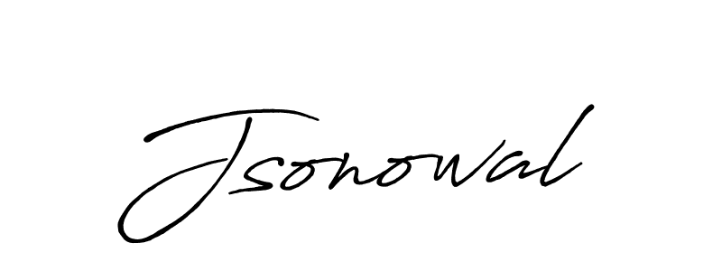 How to make Jsonowal signature? Antro_Vectra_Bolder is a professional autograph style. Create handwritten signature for Jsonowal name. Jsonowal signature style 7 images and pictures png