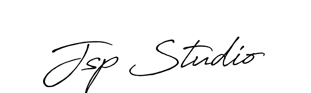 if you are searching for the best signature style for your name Jsp Studio. so please give up your signature search. here we have designed multiple signature styles  using Antro_Vectra_Bolder. Jsp Studio signature style 7 images and pictures png