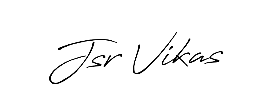 Also You can easily find your signature by using the search form. We will create Jsr Vikas name handwritten signature images for you free of cost using Antro_Vectra_Bolder sign style. Jsr Vikas signature style 7 images and pictures png