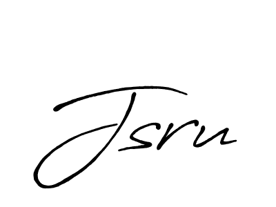 Create a beautiful signature design for name Jsru. With this signature (Antro_Vectra_Bolder) fonts, you can make a handwritten signature for free. Jsru signature style 7 images and pictures png