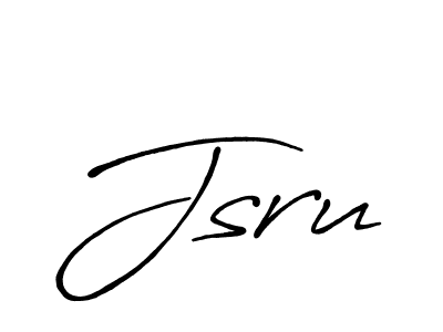 Create a beautiful signature design for name Jsru. With this signature (Antro_Vectra_Bolder) fonts, you can make a handwritten signature for free. Jsru signature style 7 images and pictures png