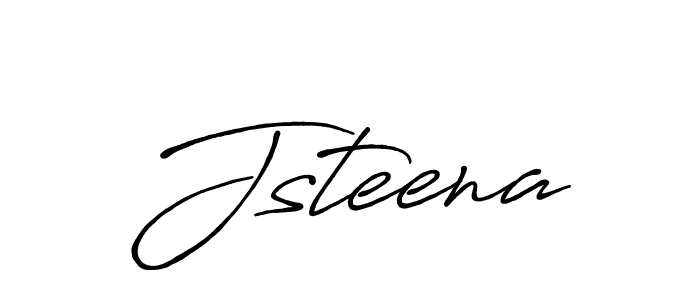 Make a beautiful signature design for name Jsteena. Use this online signature maker to create a handwritten signature for free. Jsteena signature style 7 images and pictures png