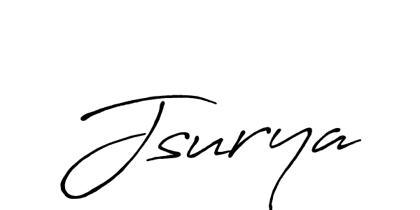 This is the best signature style for the Jsurya name. Also you like these signature font (Antro_Vectra_Bolder). Mix name signature. Jsurya signature style 7 images and pictures png
