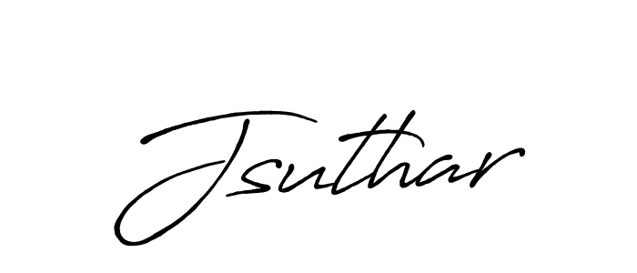 How to make Jsuthar signature? Antro_Vectra_Bolder is a professional autograph style. Create handwritten signature for Jsuthar name. Jsuthar signature style 7 images and pictures png