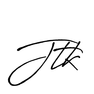 Make a beautiful signature design for name Jtk. With this signature (Antro_Vectra_Bolder) style, you can create a handwritten signature for free. Jtk signature style 7 images and pictures png