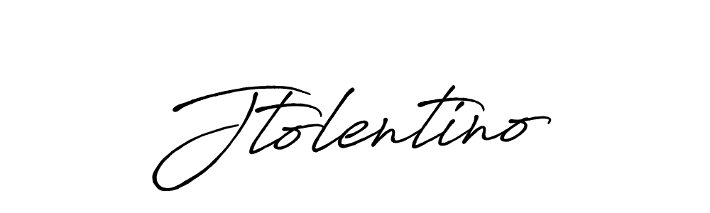 How to make Jtolentino name signature. Use Antro_Vectra_Bolder style for creating short signs online. This is the latest handwritten sign. Jtolentino signature style 7 images and pictures png