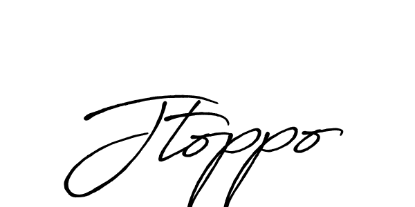 Once you've used our free online signature maker to create your best signature Antro_Vectra_Bolder style, it's time to enjoy all of the benefits that Jtoppo name signing documents. Jtoppo signature style 7 images and pictures png