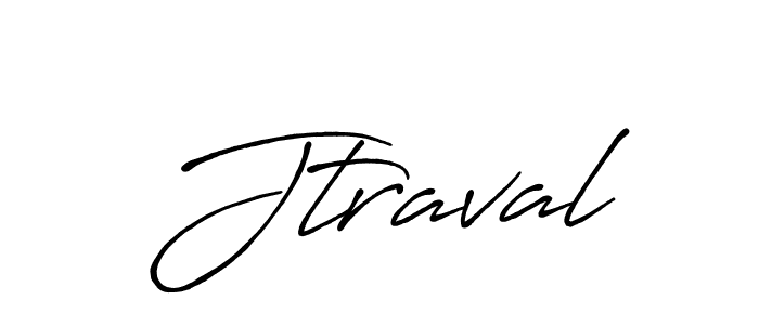 How to make Jtraval signature? Antro_Vectra_Bolder is a professional autograph style. Create handwritten signature for Jtraval name. Jtraval signature style 7 images and pictures png
