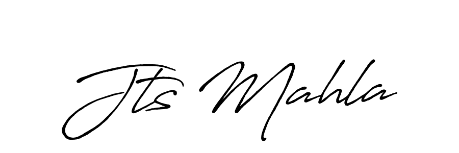 Also we have Jts Mahla name is the best signature style. Create professional handwritten signature collection using Antro_Vectra_Bolder autograph style. Jts Mahla signature style 7 images and pictures png