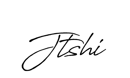 Make a beautiful signature design for name Jtshi. With this signature (Antro_Vectra_Bolder) style, you can create a handwritten signature for free. Jtshi signature style 7 images and pictures png