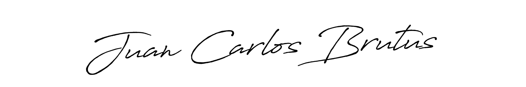 Use a signature maker to create a handwritten signature online. With this signature software, you can design (Antro_Vectra_Bolder) your own signature for name Juan Carlos Brutus. Juan Carlos Brutus signature style 7 images and pictures png