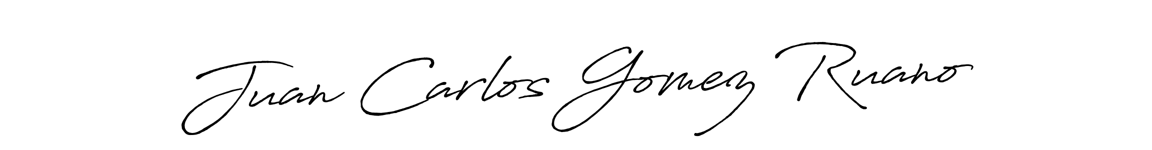 You should practise on your own different ways (Antro_Vectra_Bolder) to write your name (Juan Carlos Gomez Ruano) in signature. don't let someone else do it for you. Juan Carlos Gomez Ruano signature style 7 images and pictures png