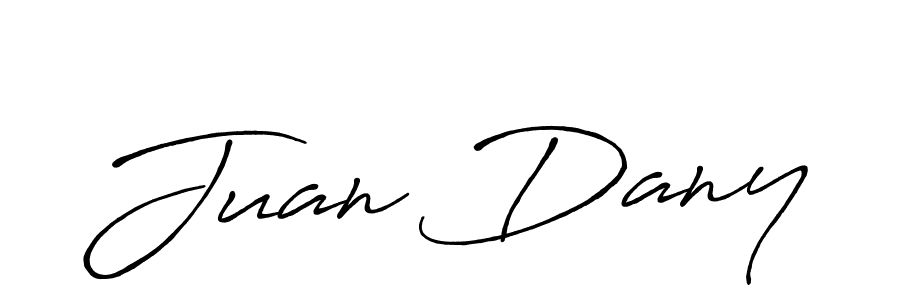 See photos of Juan Dany official signature by Spectra . Check more albums & portfolios. Read reviews & check more about Antro_Vectra_Bolder font. Juan Dany signature style 7 images and pictures png