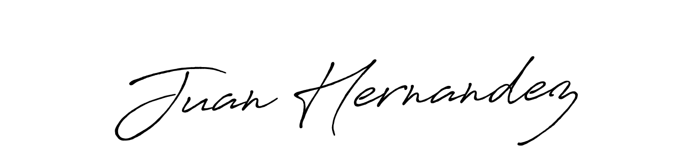 Create a beautiful signature design for name Juan Hernandez. With this signature (Antro_Vectra_Bolder) fonts, you can make a handwritten signature for free. Juan Hernandez signature style 7 images and pictures png