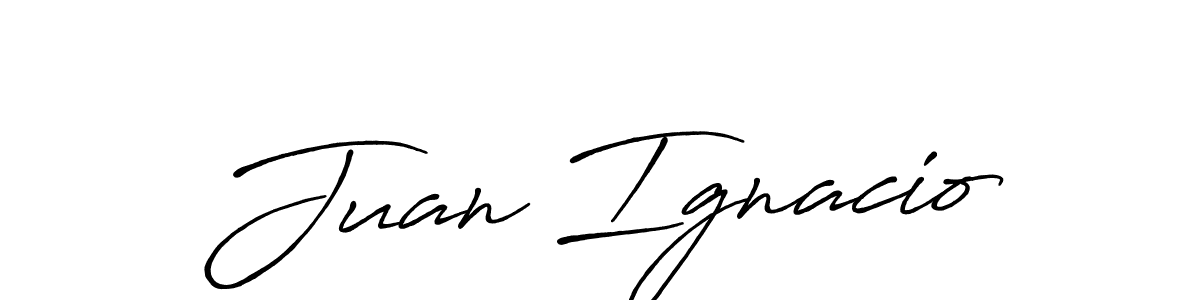 Similarly Antro_Vectra_Bolder is the best handwritten signature design. Signature creator online .You can use it as an online autograph creator for name Juan Ignacio. Juan Ignacio signature style 7 images and pictures png
