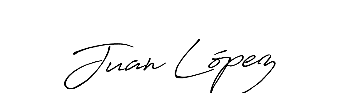 How to make Juan López name signature. Use Antro_Vectra_Bolder style for creating short signs online. This is the latest handwritten sign. Juan López signature style 7 images and pictures png