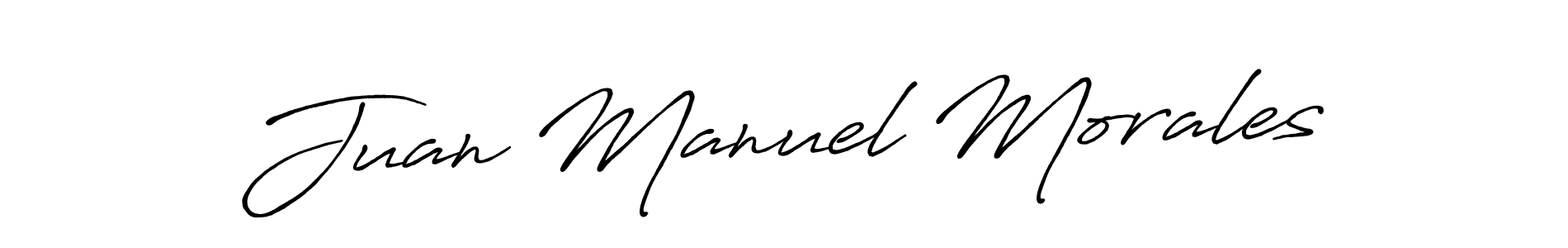 How to make Juan Manuel Morales signature? Antro_Vectra_Bolder is a professional autograph style. Create handwritten signature for Juan Manuel Morales name. Juan Manuel Morales signature style 7 images and pictures png