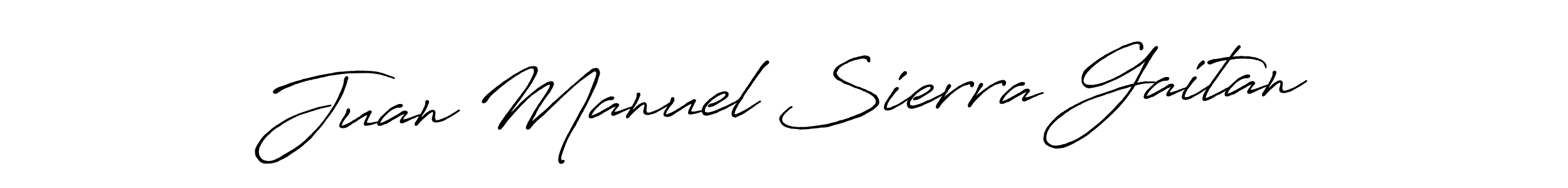 Use a signature maker to create a handwritten signature online. With this signature software, you can design (Antro_Vectra_Bolder) your own signature for name Juan Manuel Sierra Gaitan. Juan Manuel Sierra Gaitan signature style 7 images and pictures png