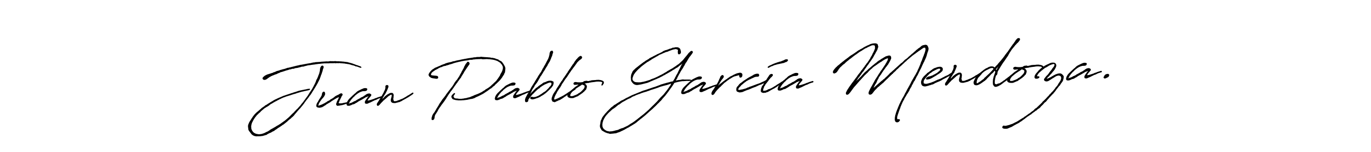 Also we have Juan Pablo García Mendoza. name is the best signature style. Create professional handwritten signature collection using Antro_Vectra_Bolder autograph style. Juan Pablo García Mendoza. signature style 7 images and pictures png