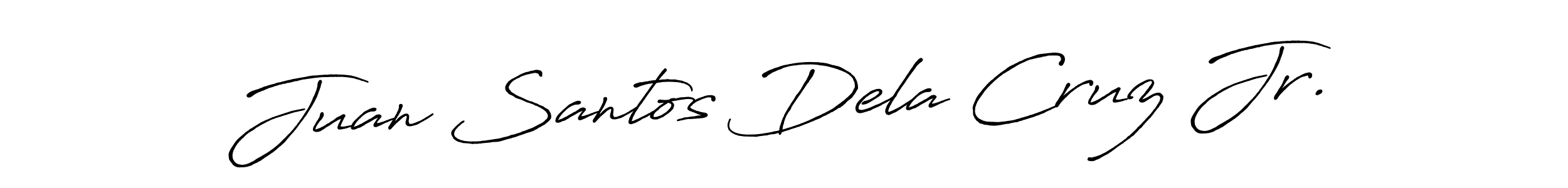 Also we have Juan Santos Dela Cruz Jr. name is the best signature style. Create professional handwritten signature collection using Antro_Vectra_Bolder autograph style. Juan Santos Dela Cruz Jr. signature style 7 images and pictures png