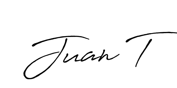 if you are searching for the best signature style for your name Juan T. so please give up your signature search. here we have designed multiple signature styles  using Antro_Vectra_Bolder. Juan T signature style 7 images and pictures png