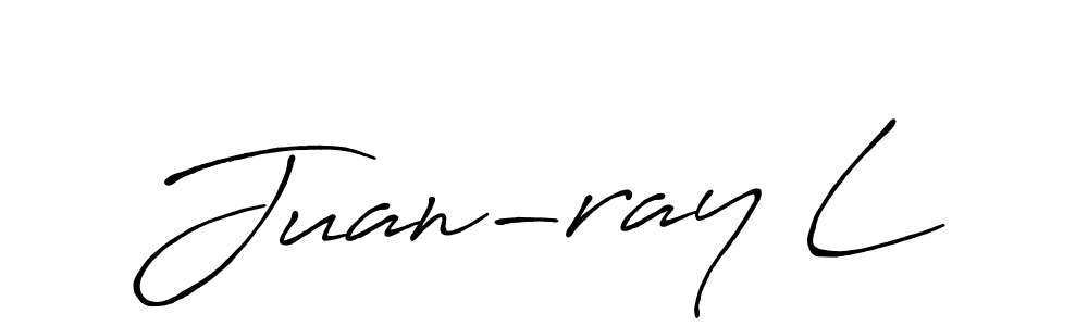 You should practise on your own different ways (Antro_Vectra_Bolder) to write your name (Juan-ray L) in signature. don't let someone else do it for you. Juan-ray L signature style 7 images and pictures png