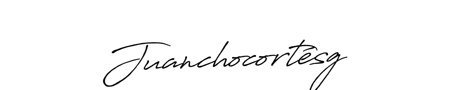 Design your own signature with our free online signature maker. With this signature software, you can create a handwritten (Antro_Vectra_Bolder) signature for name Juanchocortésg. Juanchocortésg signature style 7 images and pictures png