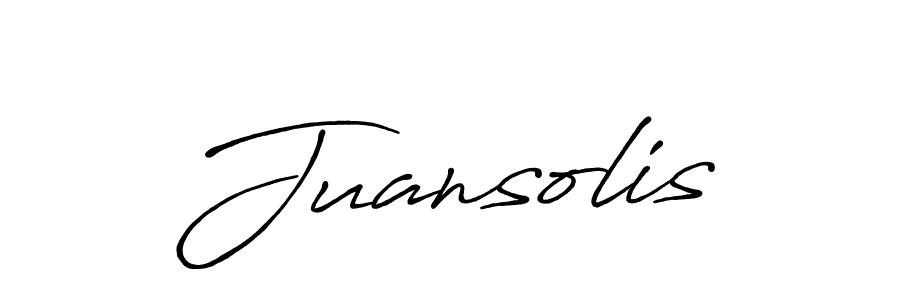 Also You can easily find your signature by using the search form. We will create Juansolis name handwritten signature images for you free of cost using Antro_Vectra_Bolder sign style. Juansolis signature style 7 images and pictures png