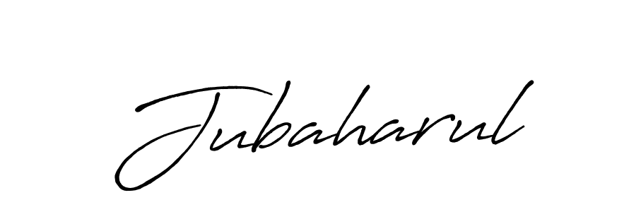Create a beautiful signature design for name Jubaharul. With this signature (Antro_Vectra_Bolder) fonts, you can make a handwritten signature for free. Jubaharul signature style 7 images and pictures png