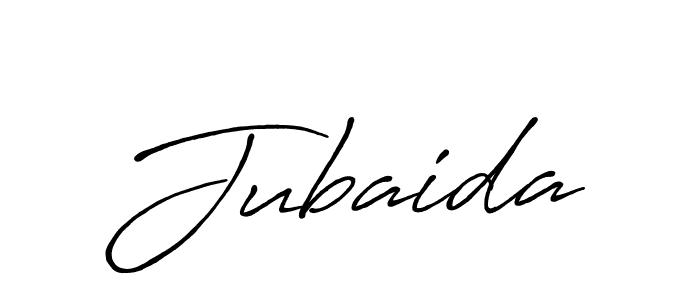 Design your own signature with our free online signature maker. With this signature software, you can create a handwritten (Antro_Vectra_Bolder) signature for name Jubaida. Jubaida signature style 7 images and pictures png