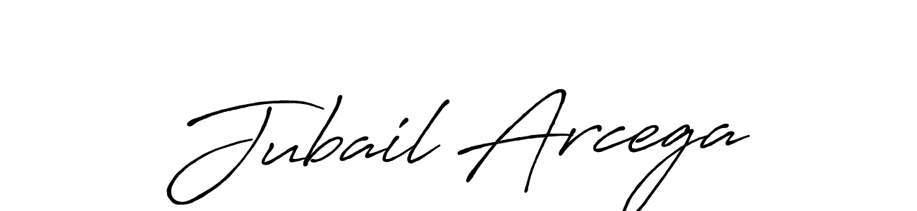 Create a beautiful signature design for name Jubail Arcega. With this signature (Antro_Vectra_Bolder) fonts, you can make a handwritten signature for free. Jubail Arcega signature style 7 images and pictures png