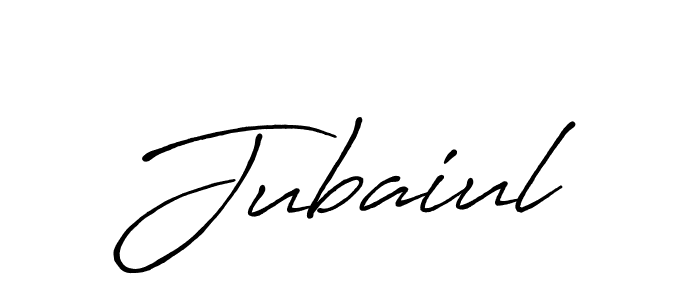 The best way (Antro_Vectra_Bolder) to make a short signature is to pick only two or three words in your name. The name Jubaiul include a total of six letters. For converting this name. Jubaiul signature style 7 images and pictures png
