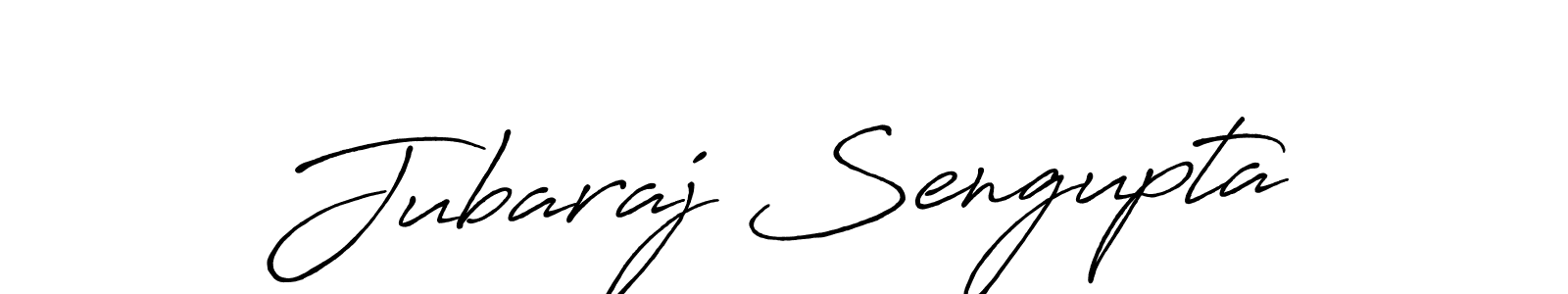 Make a beautiful signature design for name Jubaraj Sengupta. With this signature (Antro_Vectra_Bolder) style, you can create a handwritten signature for free. Jubaraj Sengupta signature style 7 images and pictures png