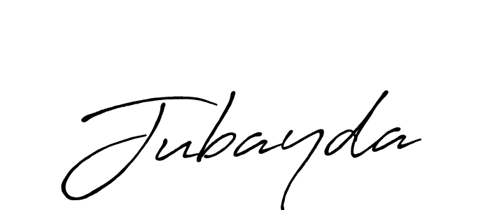 Make a beautiful signature design for name Jubayda. With this signature (Antro_Vectra_Bolder) style, you can create a handwritten signature for free. Jubayda signature style 7 images and pictures png