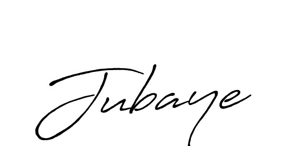 How to make Jubaye signature? Antro_Vectra_Bolder is a professional autograph style. Create handwritten signature for Jubaye name. Jubaye signature style 7 images and pictures png