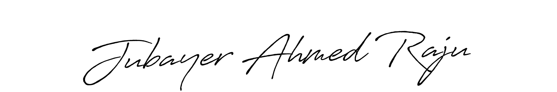 Jubayer Ahmed Raju stylish signature style. Best Handwritten Sign (Antro_Vectra_Bolder) for my name. Handwritten Signature Collection Ideas for my name Jubayer Ahmed Raju. Jubayer Ahmed Raju signature style 7 images and pictures png