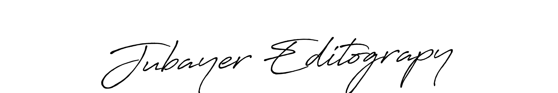 Use a signature maker to create a handwritten signature online. With this signature software, you can design (Antro_Vectra_Bolder) your own signature for name Jubayer Editograpy. Jubayer Editograpy signature style 7 images and pictures png