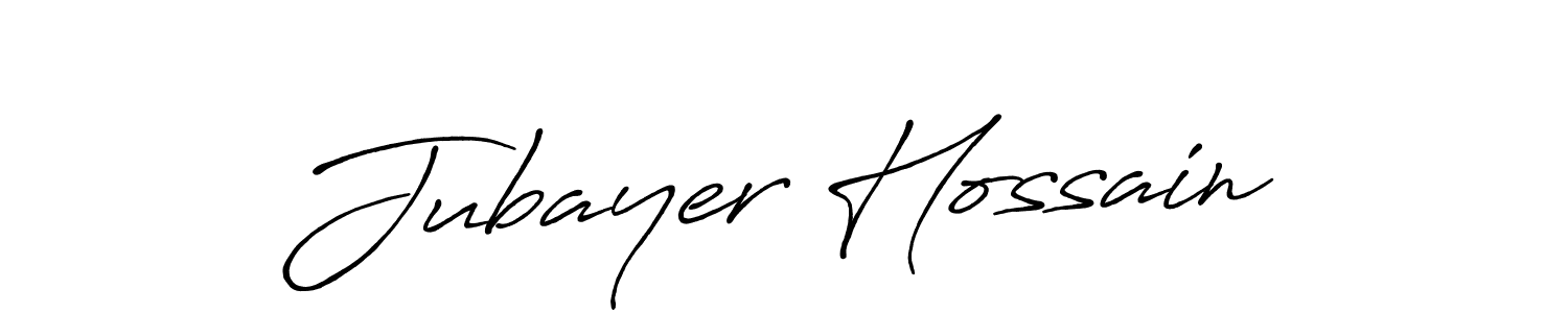 Jubayer Hossain stylish signature style. Best Handwritten Sign (Antro_Vectra_Bolder) for my name. Handwritten Signature Collection Ideas for my name Jubayer Hossain. Jubayer Hossain signature style 7 images and pictures png