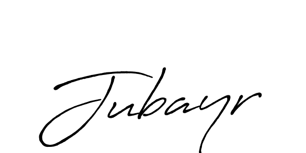 Create a beautiful signature design for name Jubayr. With this signature (Antro_Vectra_Bolder) fonts, you can make a handwritten signature for free. Jubayr signature style 7 images and pictures png