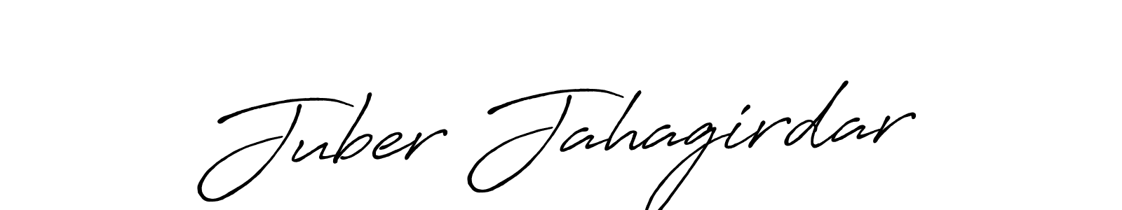 It looks lik you need a new signature style for name Juber Jahagirdar. Design unique handwritten (Antro_Vectra_Bolder) signature with our free signature maker in just a few clicks. Juber Jahagirdar signature style 7 images and pictures png