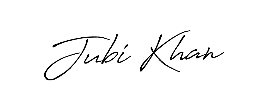 if you are searching for the best signature style for your name Jubi Khan. so please give up your signature search. here we have designed multiple signature styles  using Antro_Vectra_Bolder. Jubi Khan signature style 7 images and pictures png